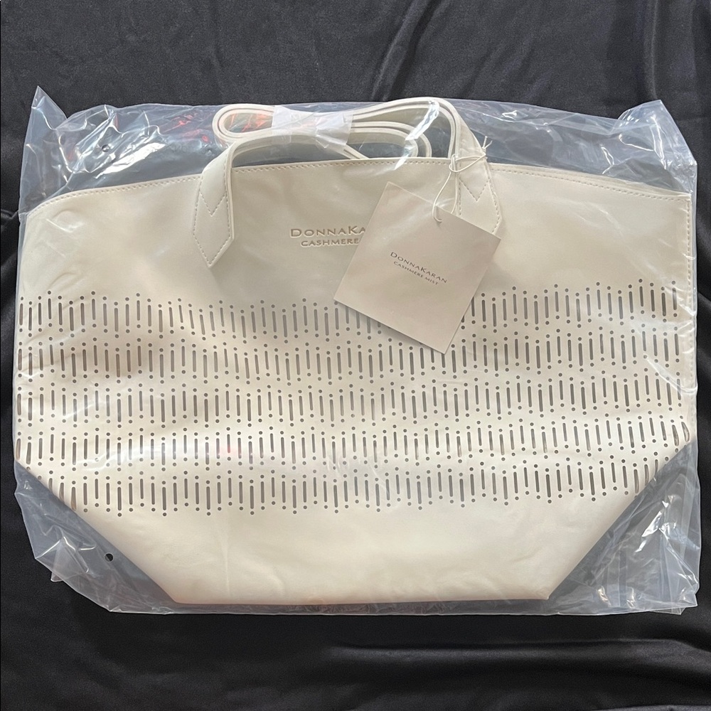 Donna Karan Elegant Cream Tote